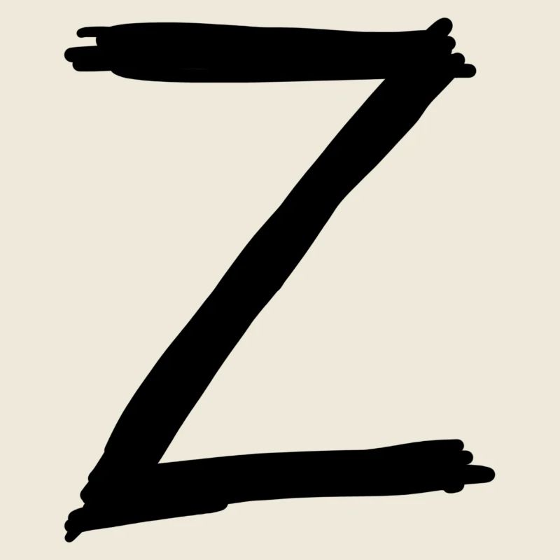 Buchstaben Z