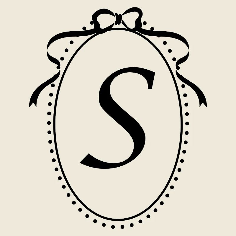 Vintage Ribbon Letters - Gift Idea