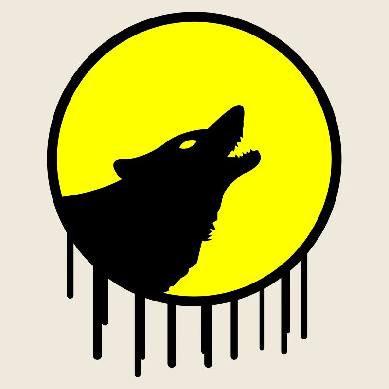 wolf full moon