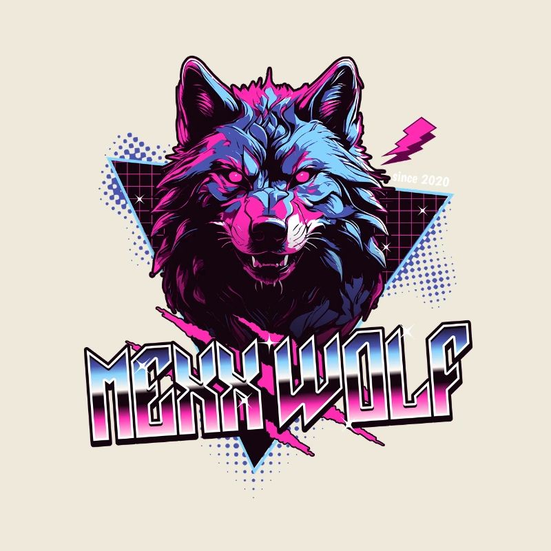 Mexx Wolf Retro Design