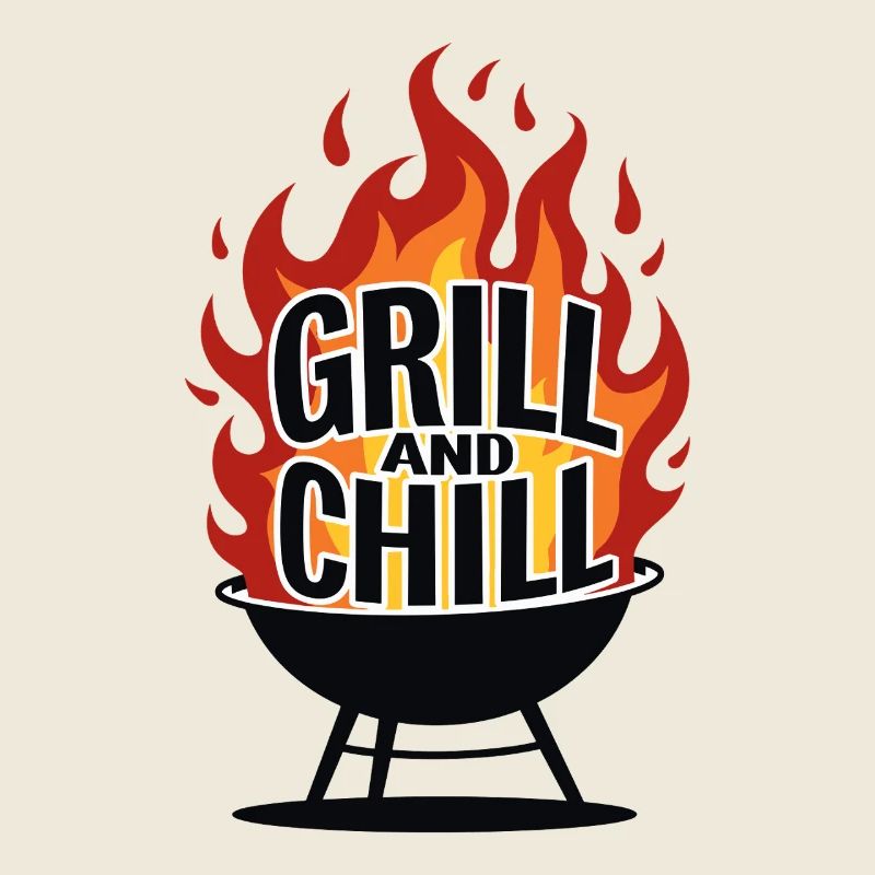 Grillen & Chillen Grill-Logo Grill and Chill