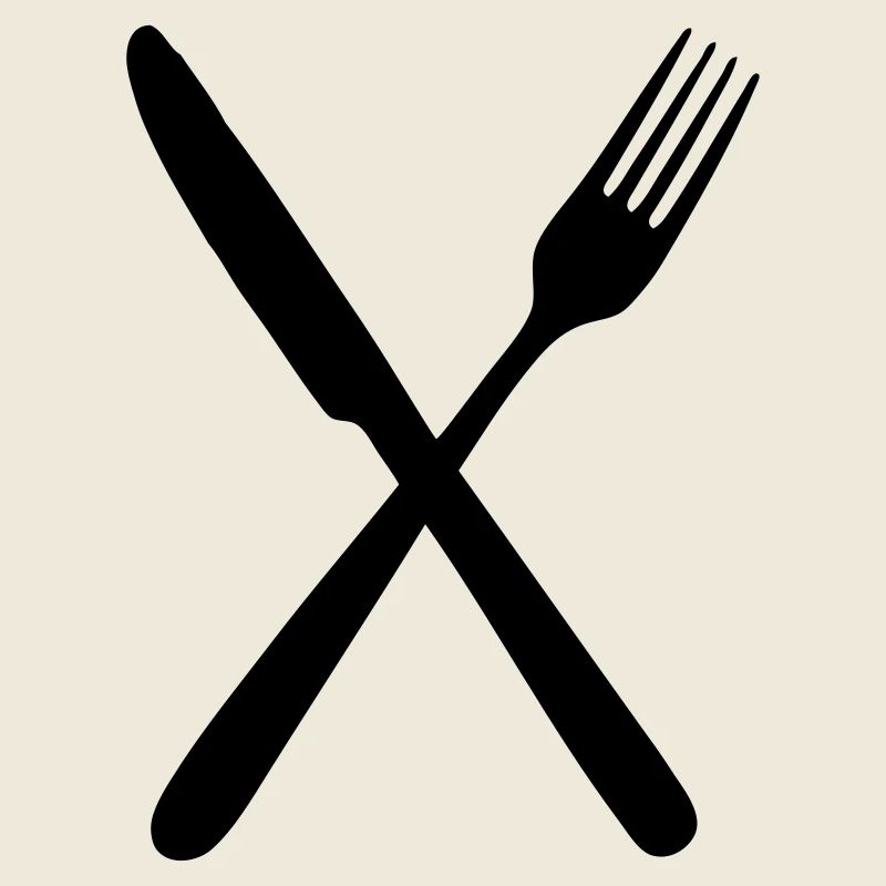 Fork and knife