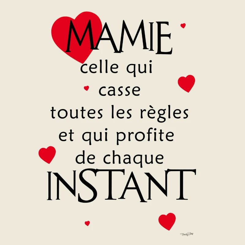 mamie profite de chauqe