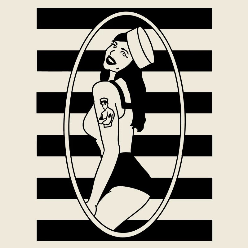 Vintage Pin-up Sailoress
