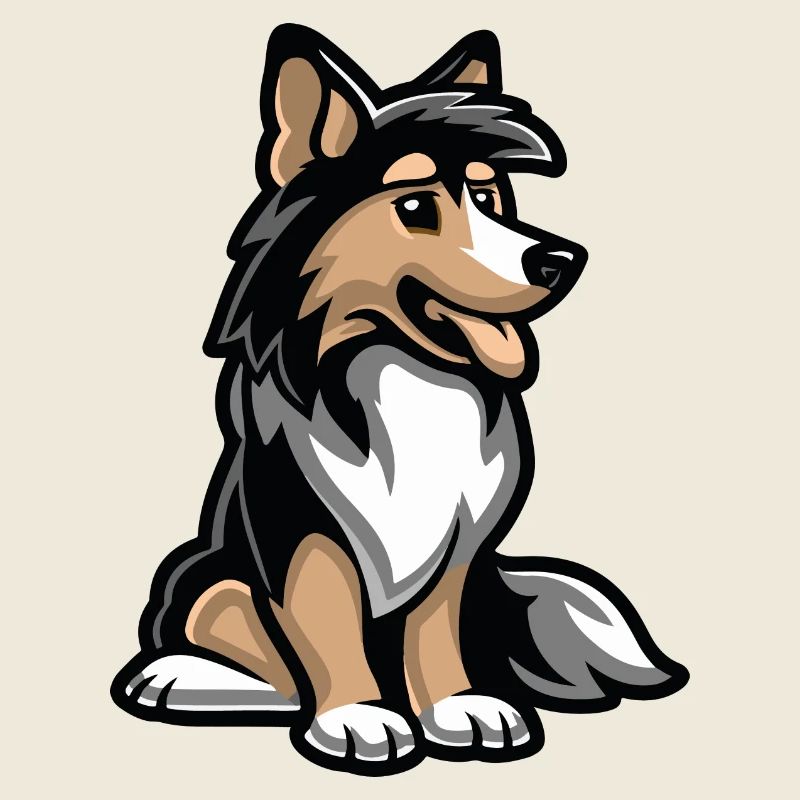 Bande dessinée de chien