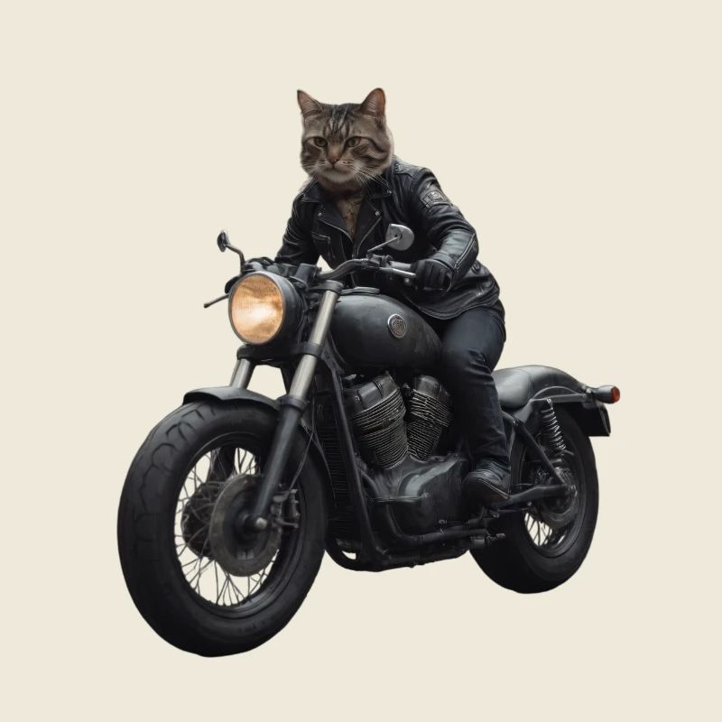 Biker Cat