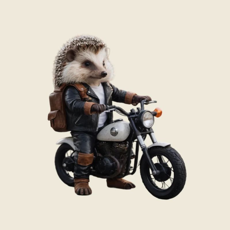 Biker-Igel