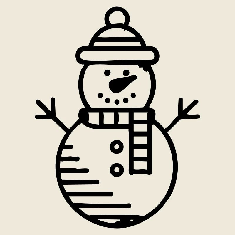 Snowman Winter Christmas