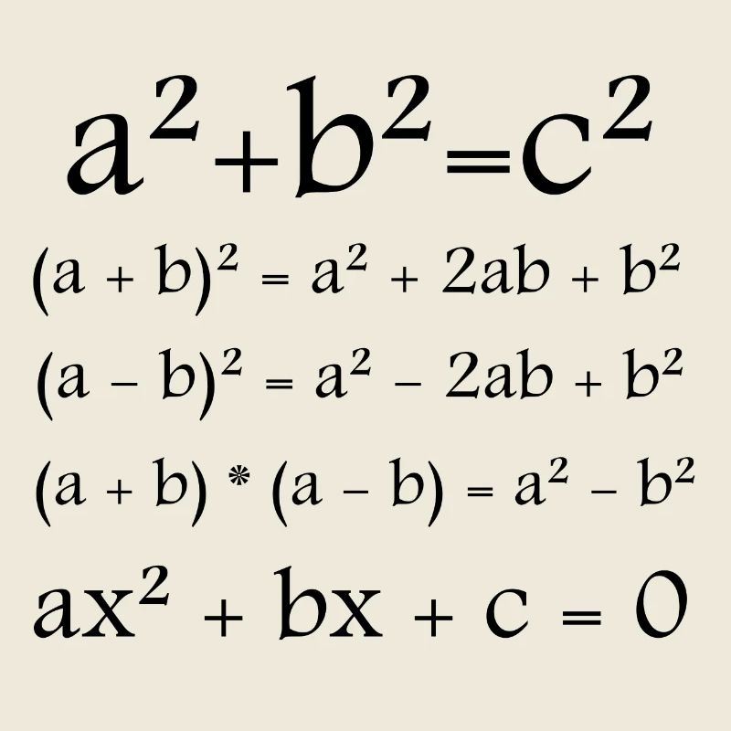 Mathématiques / Math / Formule