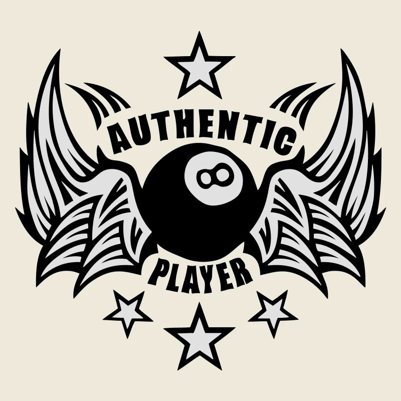 billard authentic player boule 8 noir 11