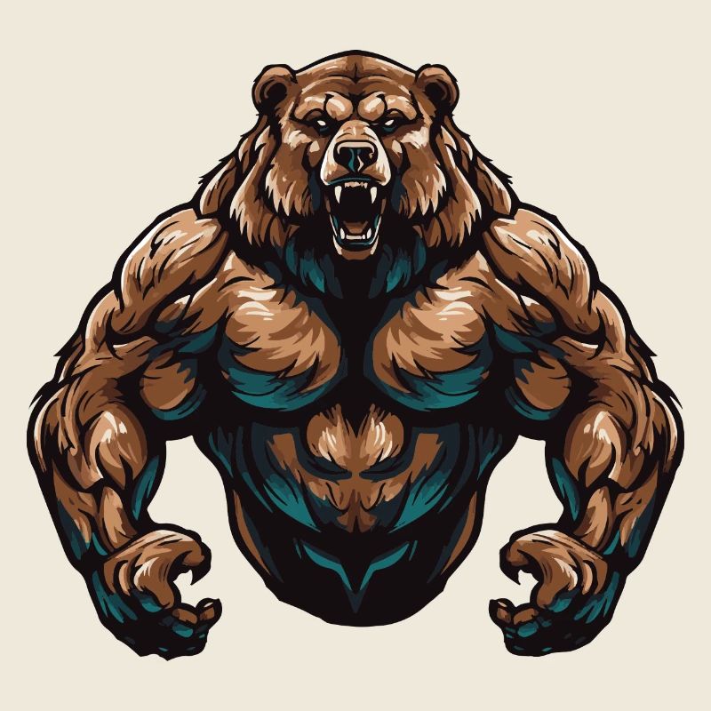 Grizzly Bear Muscles