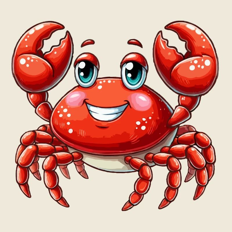 Crabe de la mer Rouge