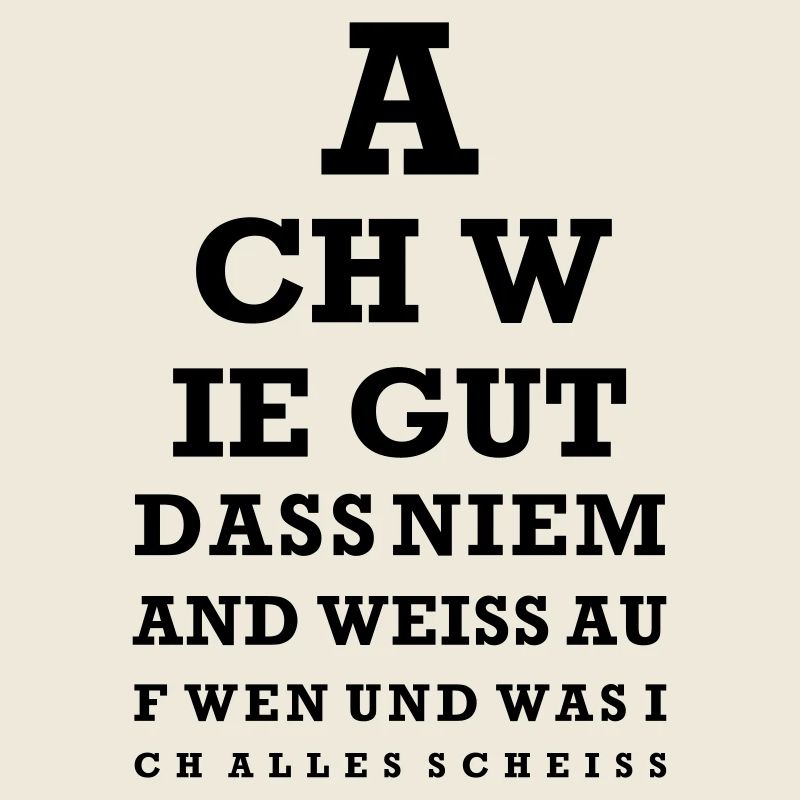 Vision Test - ô combien bon ...