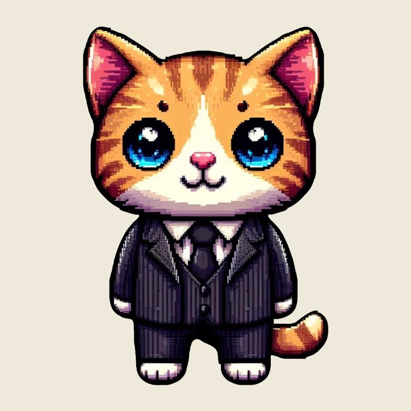 Pixel Art Cat