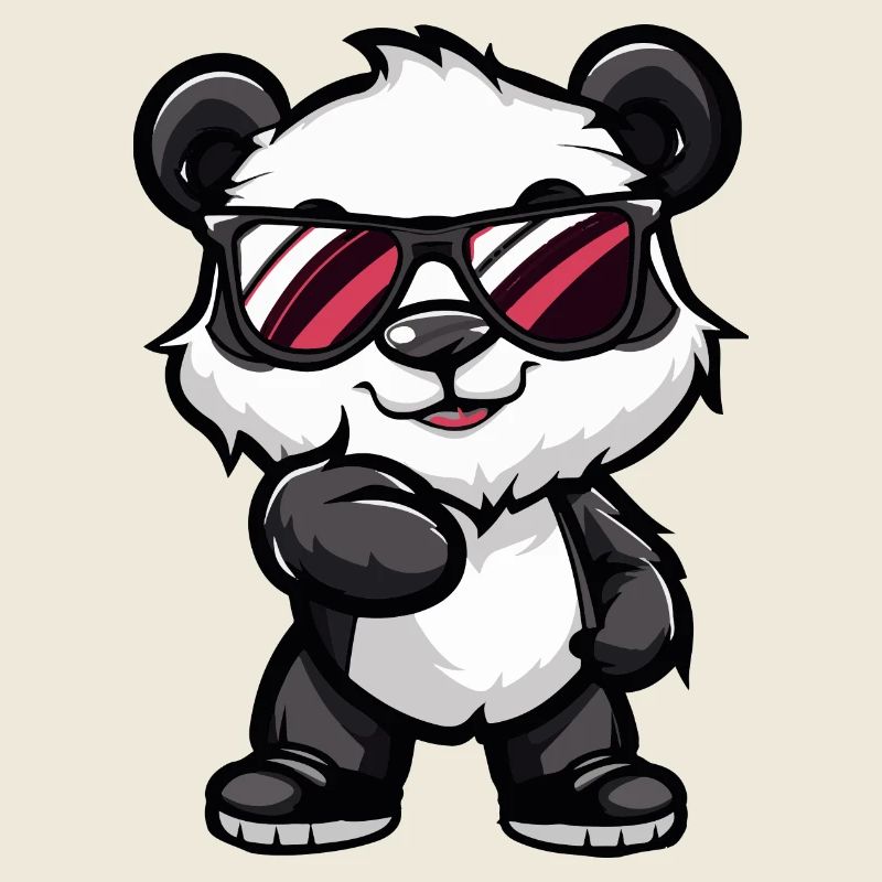Panda Comic Cool