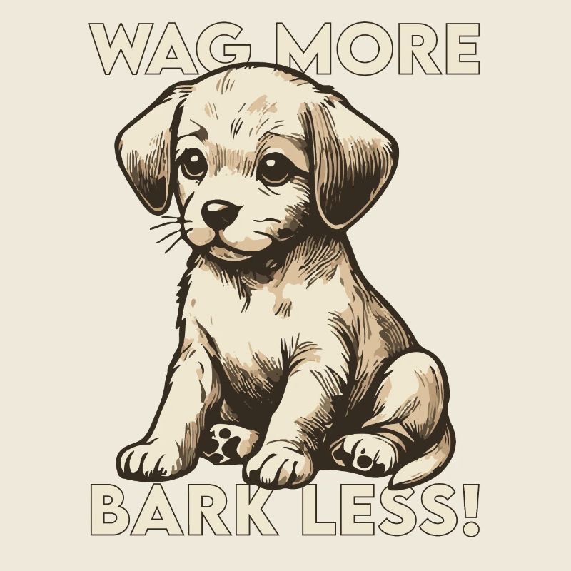 Wag more, bark less!