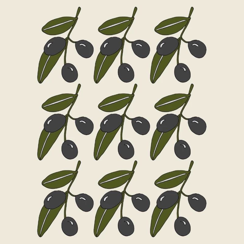 Olive branch pattern