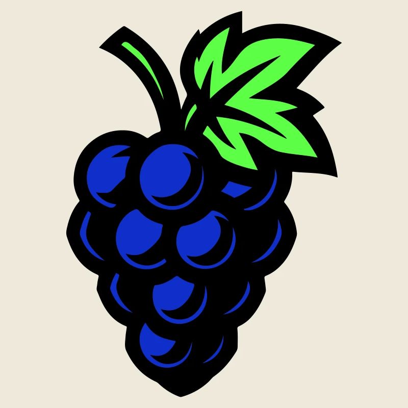 Trauben Symbol Weintrauben