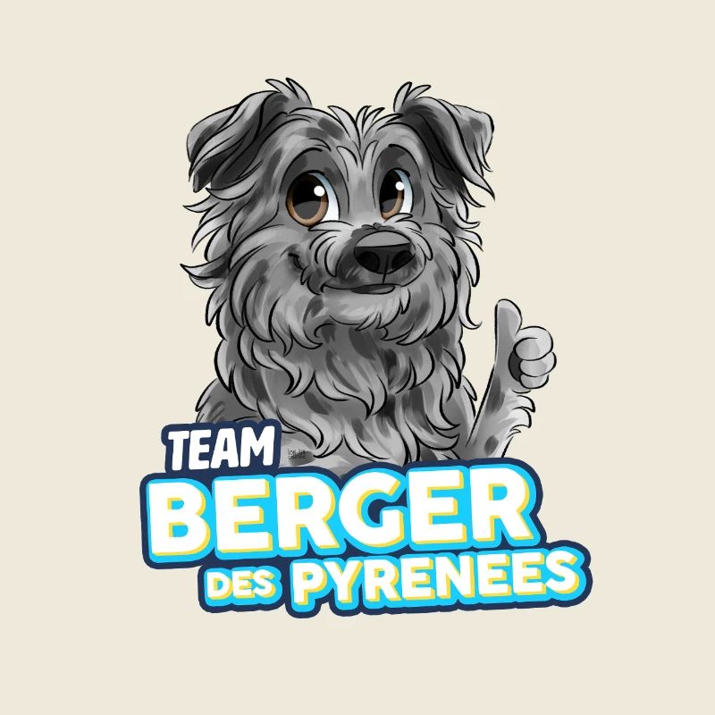 TEAM Pyrenäen-Schäferhund - Harlekin