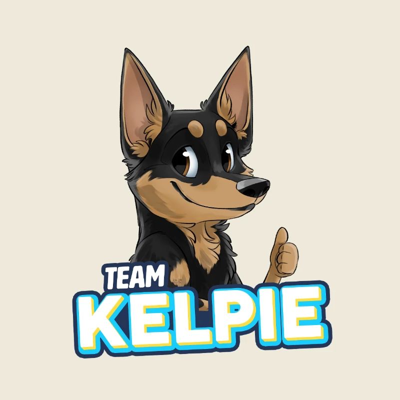 EAM Kelpie - Black & Tan
