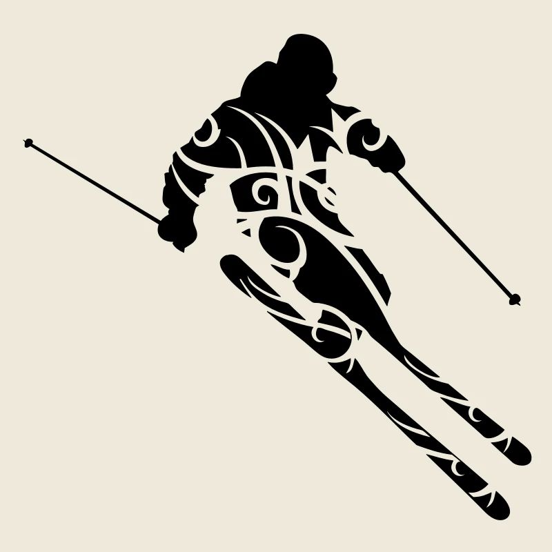 Skiing tribal eu