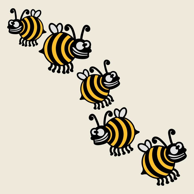 Thick crazy bees
