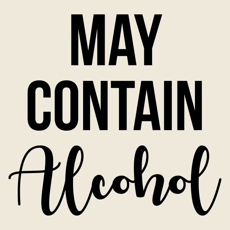 May contain alcohol