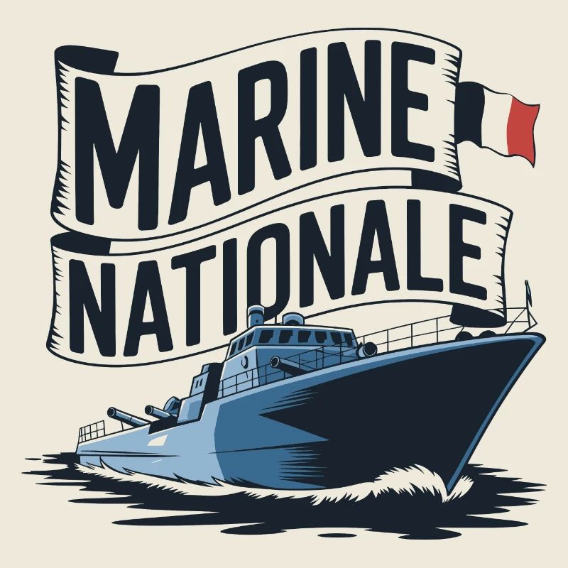 Fier de la Marine Nationale