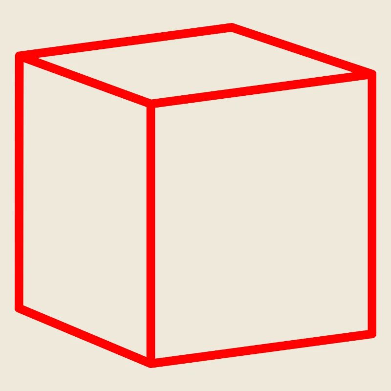 Red cube