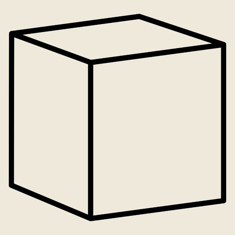 Cube noir