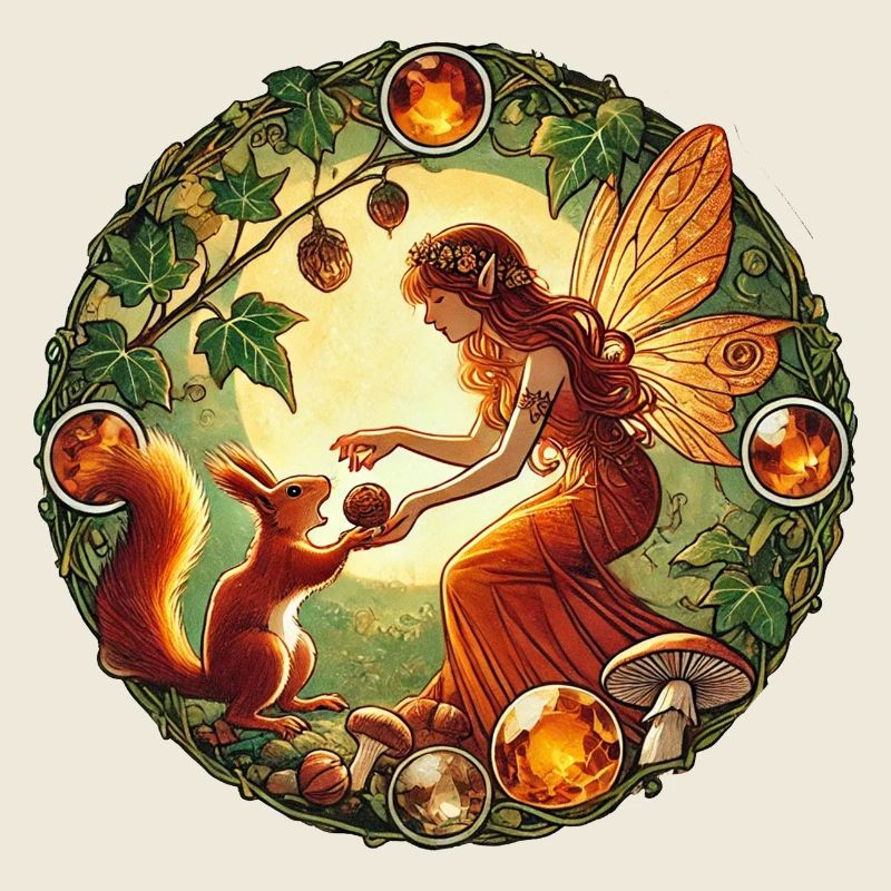 Eichhörnchen-Fee