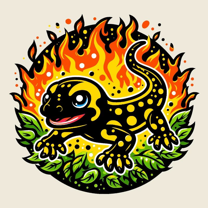 Feuersalamander