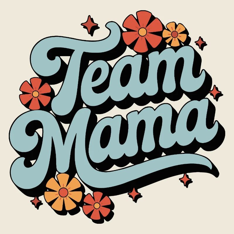 Team Mom Retro Shirt
