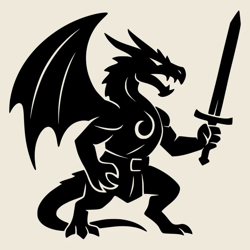 Dragon Fighter (black)