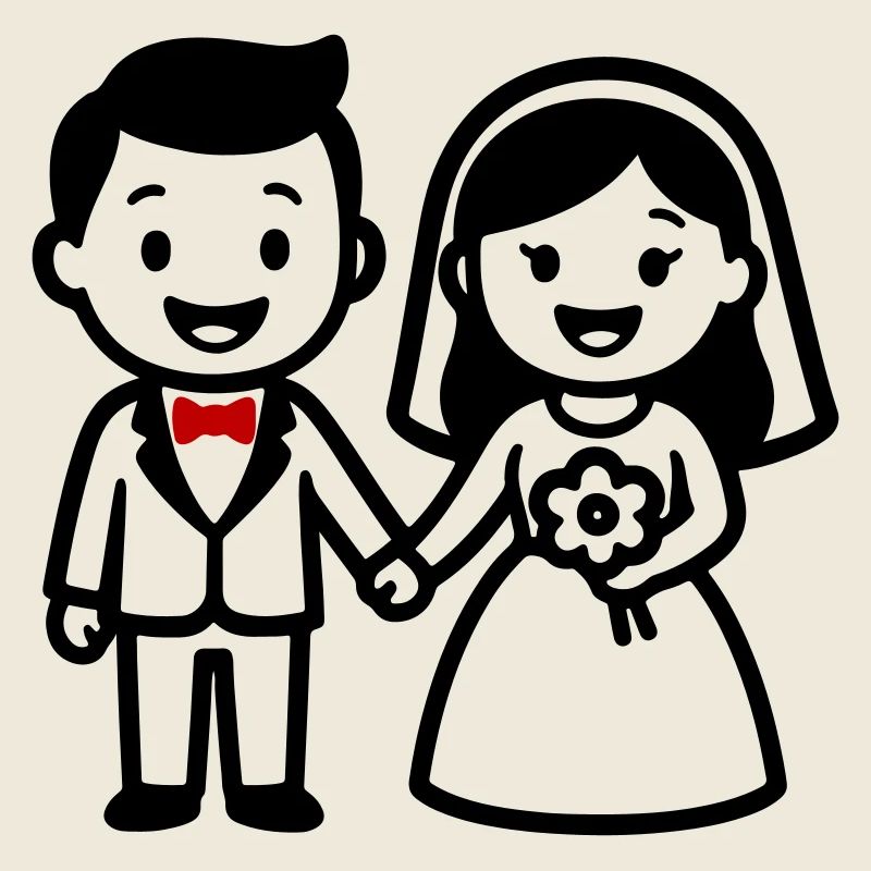 Hochzeitspaar Ehepaar