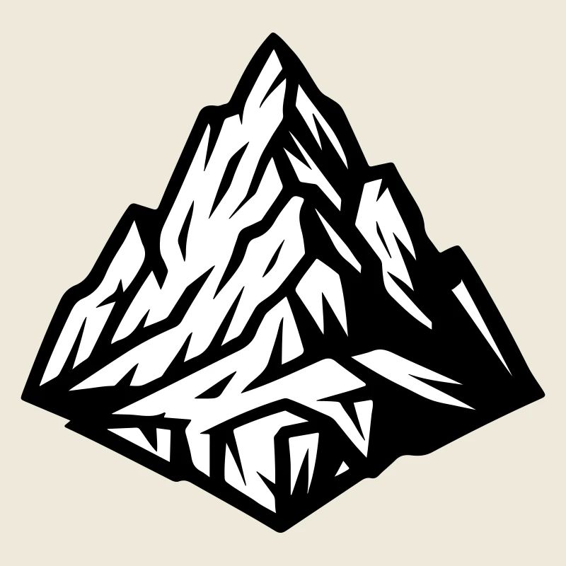 Berg Gipfel Symbol