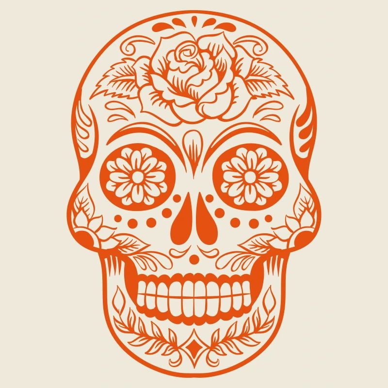 Mexican Skull Rose 2