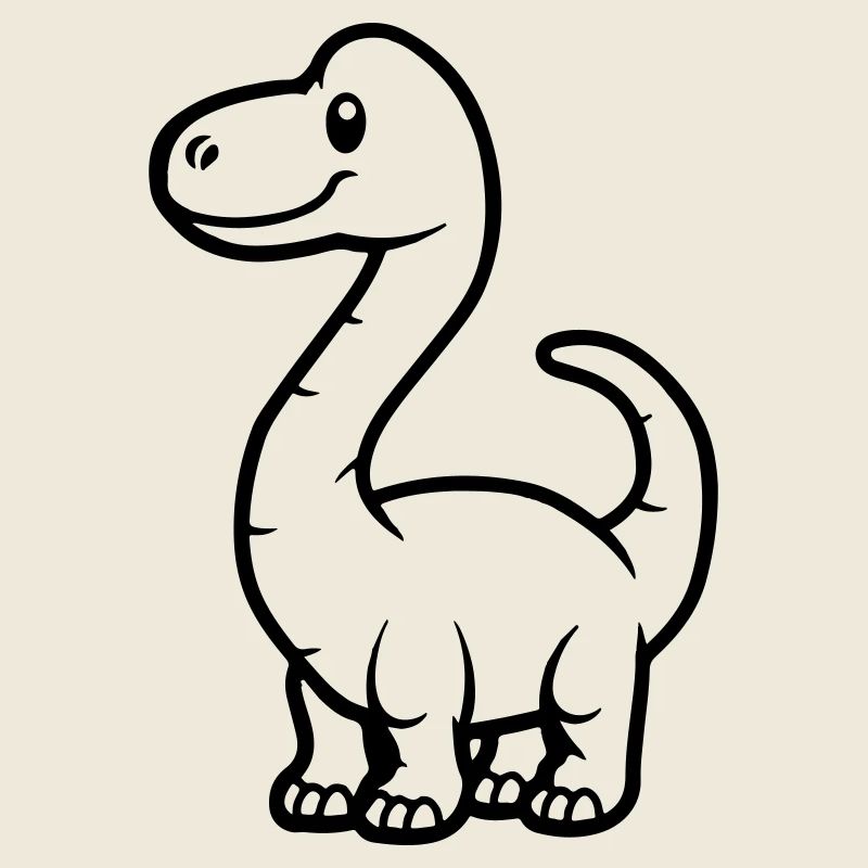 Dinosaur Brontosaurus