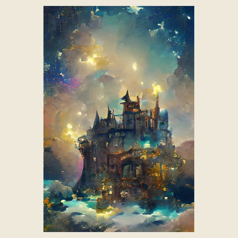Schloss unter dem Sternenhimmel Castle Under
