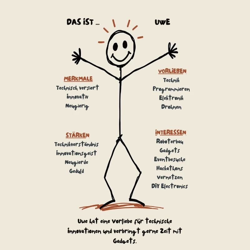 Das ist Uwe Technikenthusiast