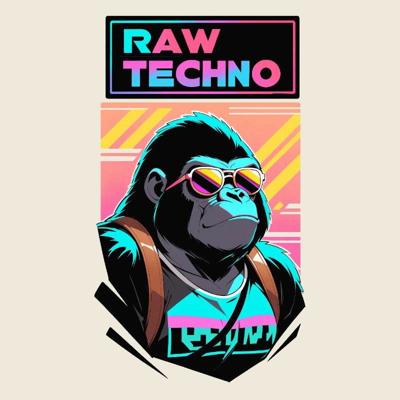 R A W Techno Gorilla