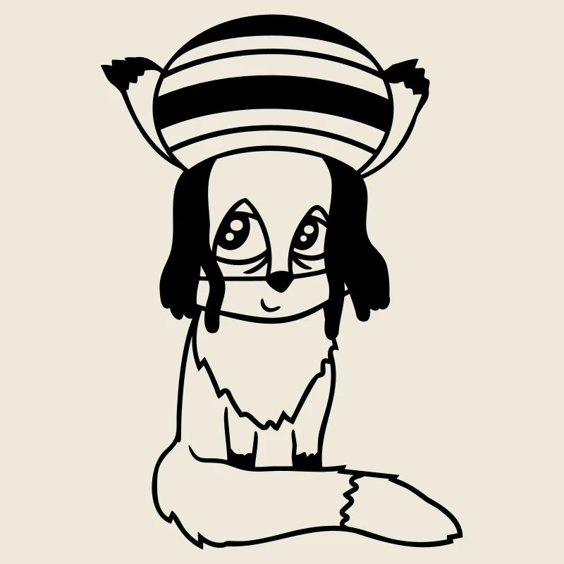 Fox Raggae Jamaica Hat Rasta Curls Chill Hat