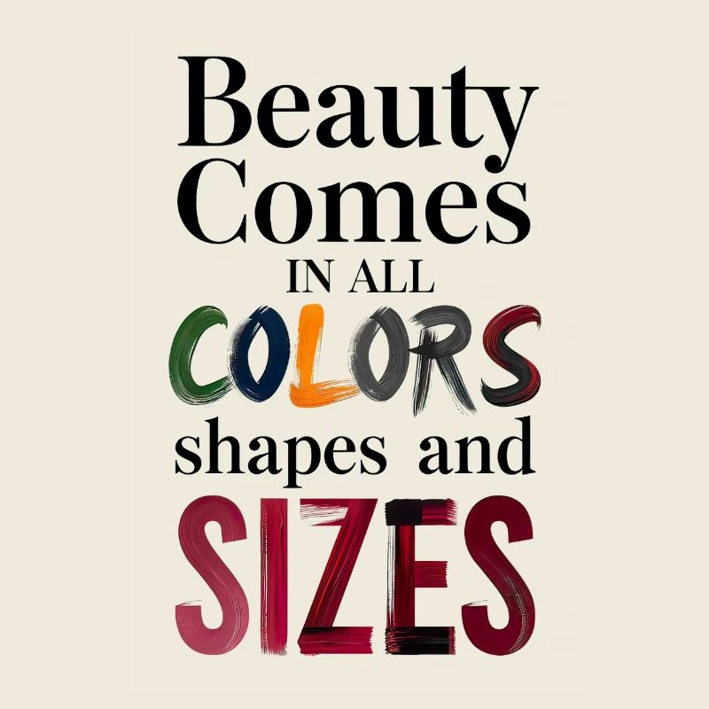 La beauté est de toutes les couleurs