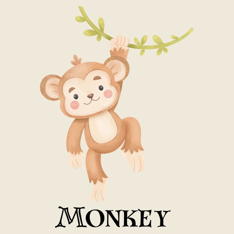 🐵 Stay relaxed with our monkey design!