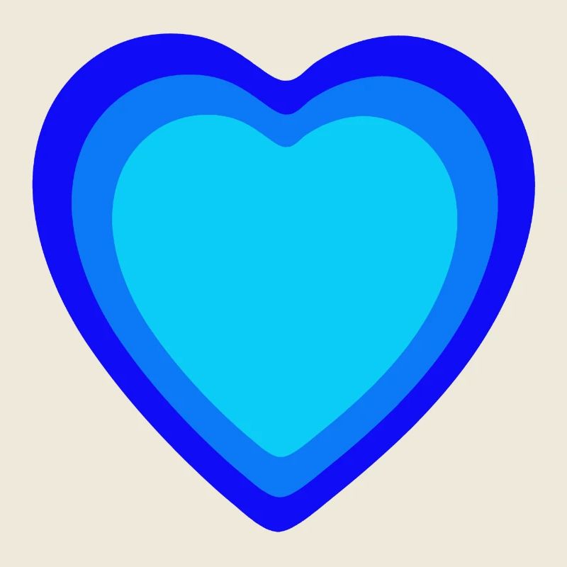 blue hearts