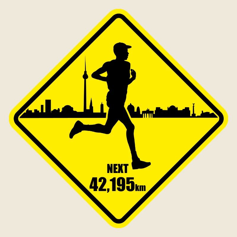 Marathon Roadsign Berlin