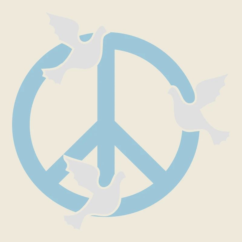 Frieden mit Tauben / peace 'n doves (2c)
