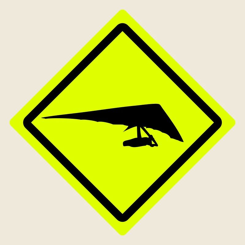 hang glider roadsign