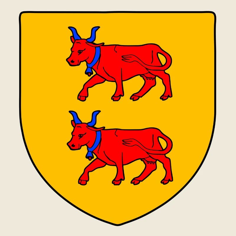pays de Béarn vaches rouges