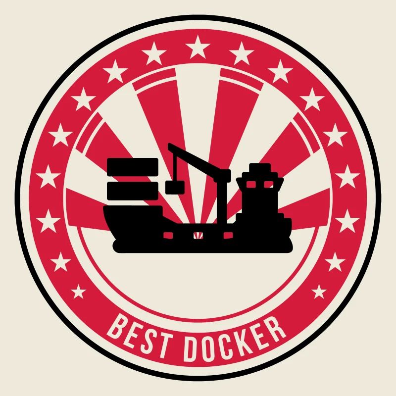 Hafenarbeiter / dock / docker / hafen / Boot